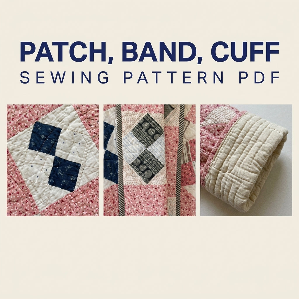 Pink Quilt Kimono Jacket Sewing Pattern PDF – Easy Quilt Coat
