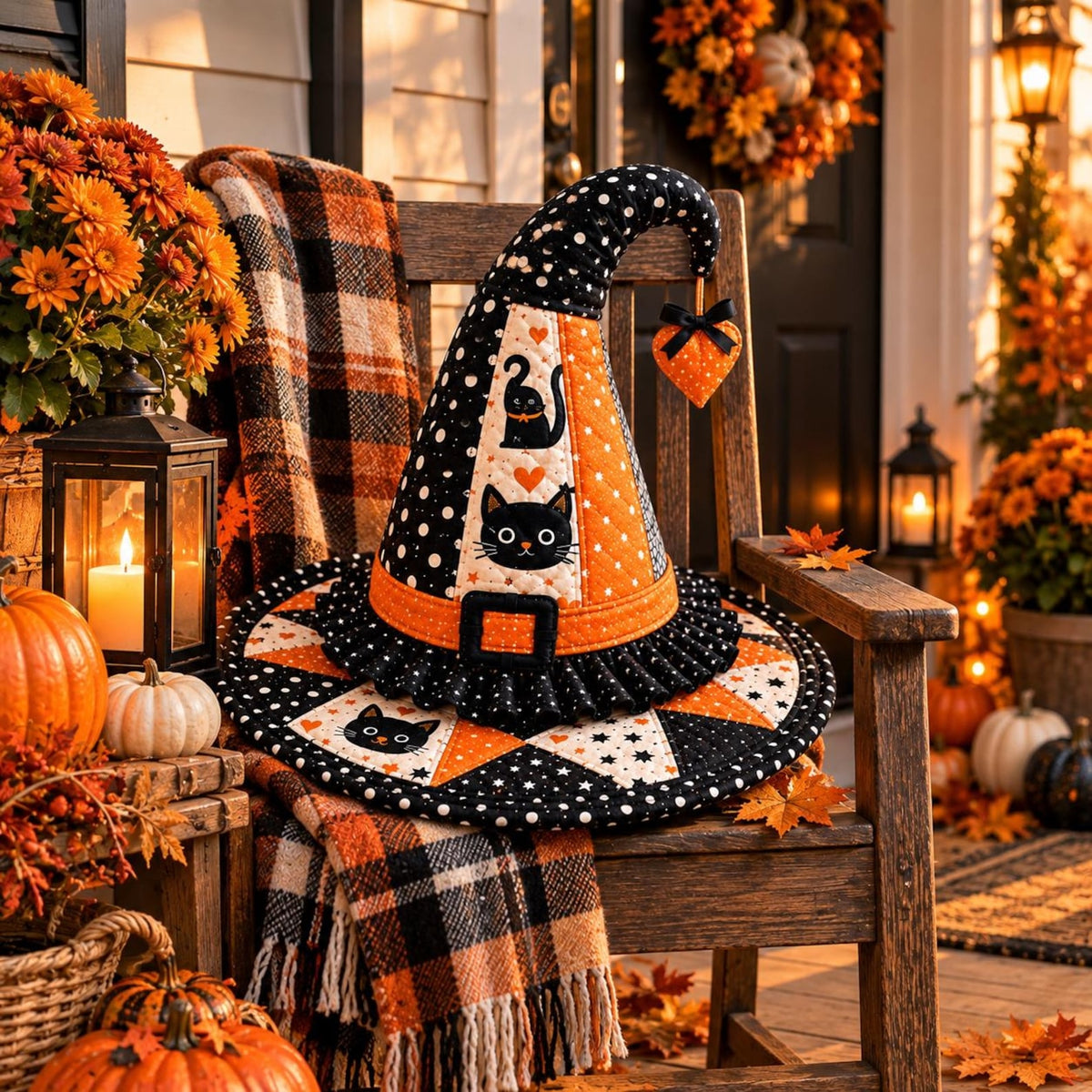 Witch Hat PDF Sewing Pattern | Toddler to Adult XL | Beginner-Friendly Halloween Costume Hat | Instant Download