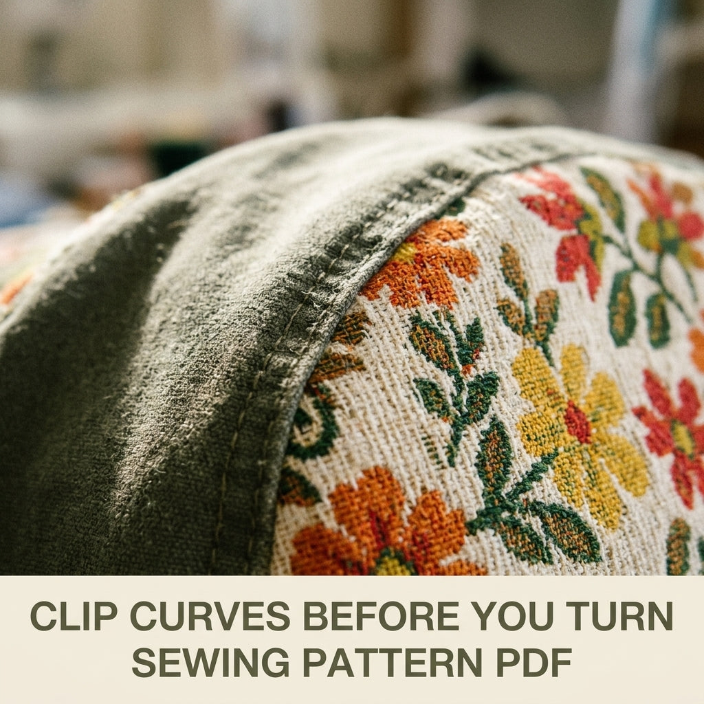 Workwear Floral Hobo Bag Sewing Pattern PDF – Upcycled Canvas Shoulder Bag