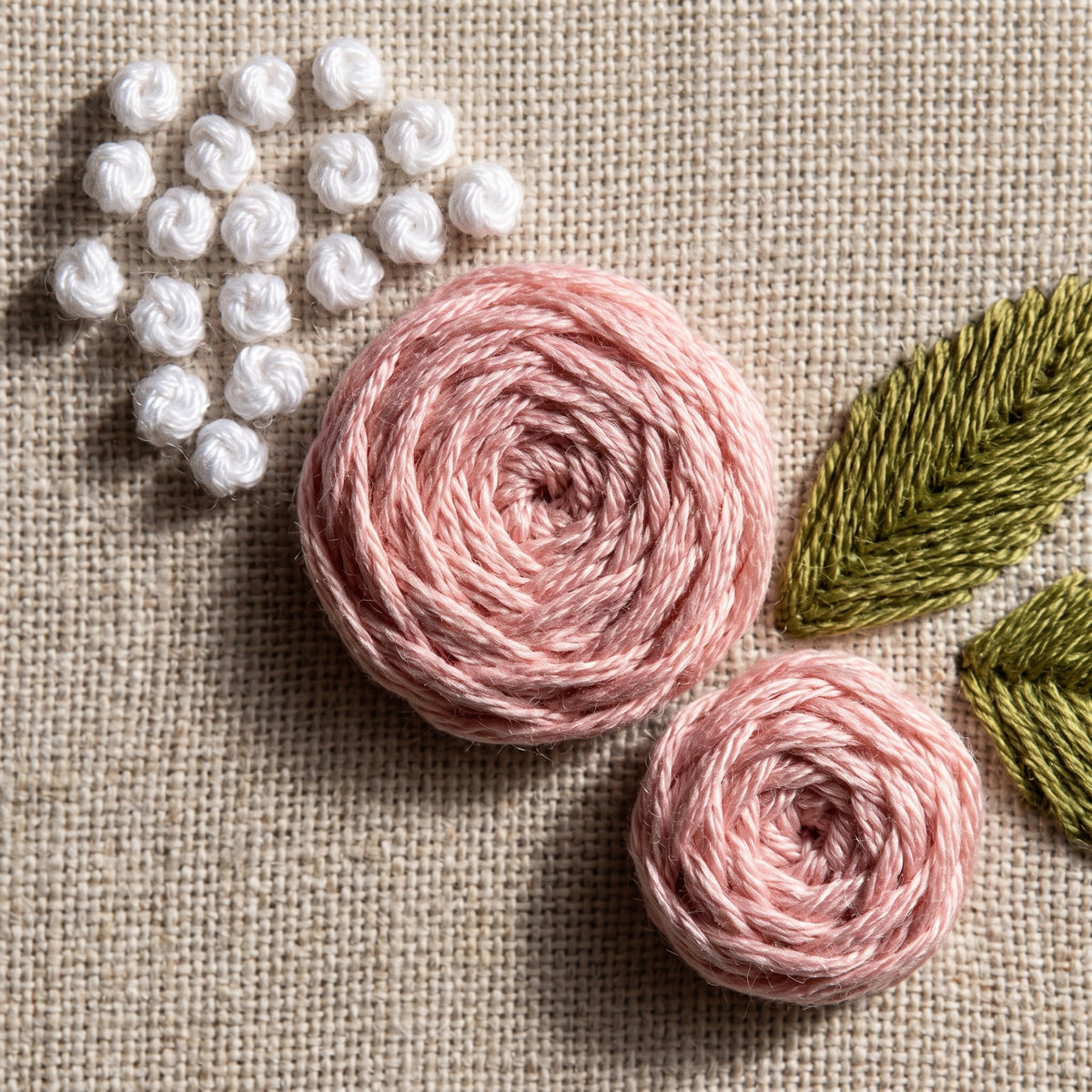 Wildflower Hand Embroidery Pattern PDF, Beginner Floral Hoop Art
